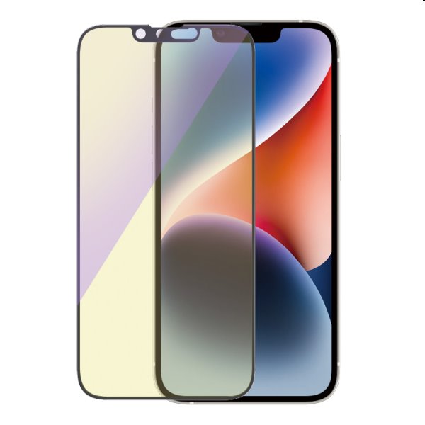 Ochranné sklo PanzerGlass Anti-Bluelight AB pro Apple iPhone 14 Plus/13 Pro Max, černé