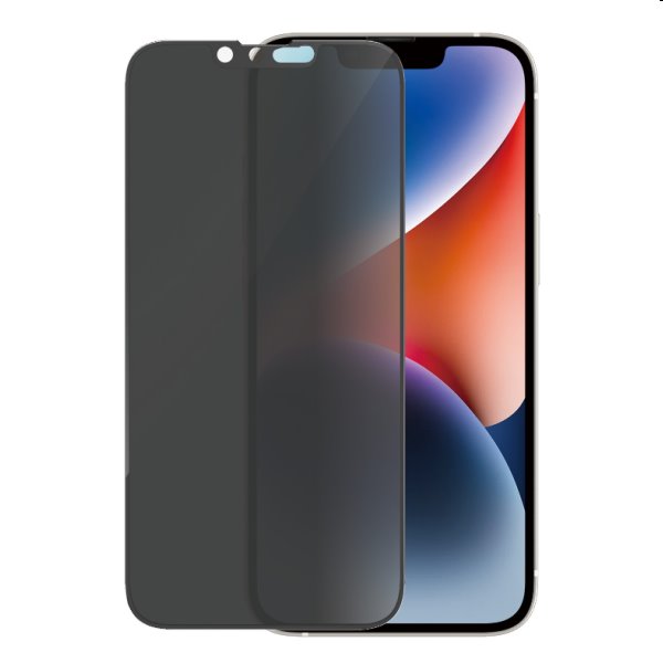 Ochranné sklo PanzerGlass UWF Privacy AB pro Apple iPhone 14/13 Pro/13, černé