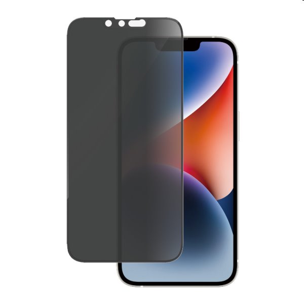 Ochranné sklo PanzerGlass UWF Privacy AB pro Apple iPhone 14/13 Pro/13, černé