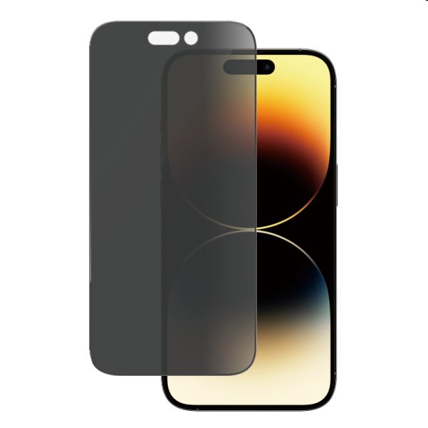 Ochranné sklo PanzerGlass UWF Privacy AB pro Apple iPhone 14 Pro, černé