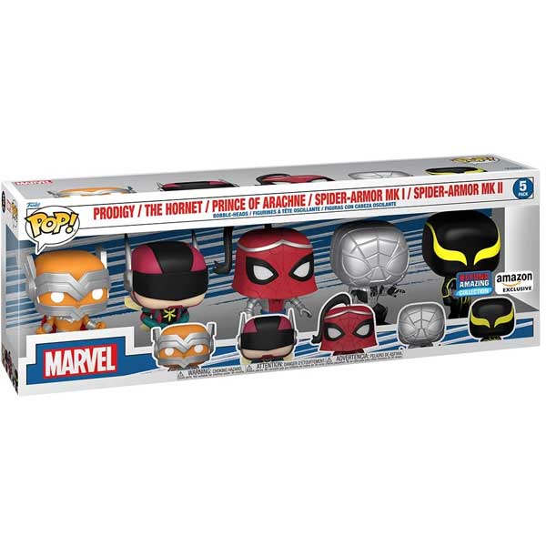 POP! 5 Pack Spider Man (Marvel) Special Edition