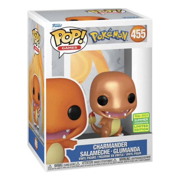 POP! Games: Charmander (Pokémon) Metalic (Convention Special Edition) POP! Games: Charmander (Pokémon) Metalic (Convention Special Edition)