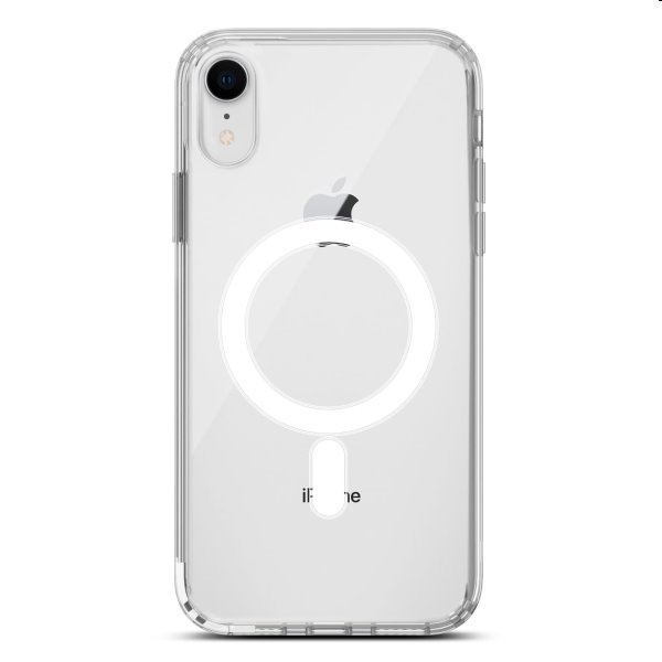 Pouzdro ER Case Ice Snap s MagSafe pro Apple iPhone XR, transparentní