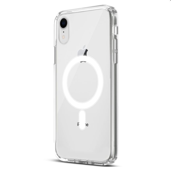 Pouzdro ER Case Ice Snap s MagSafe pro Apple iPhone XR, transparentní