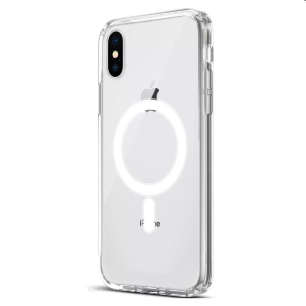 Pouzdro ER Case Ice Snap s MagSafe pro Apple iPhone XS/X, transparentní