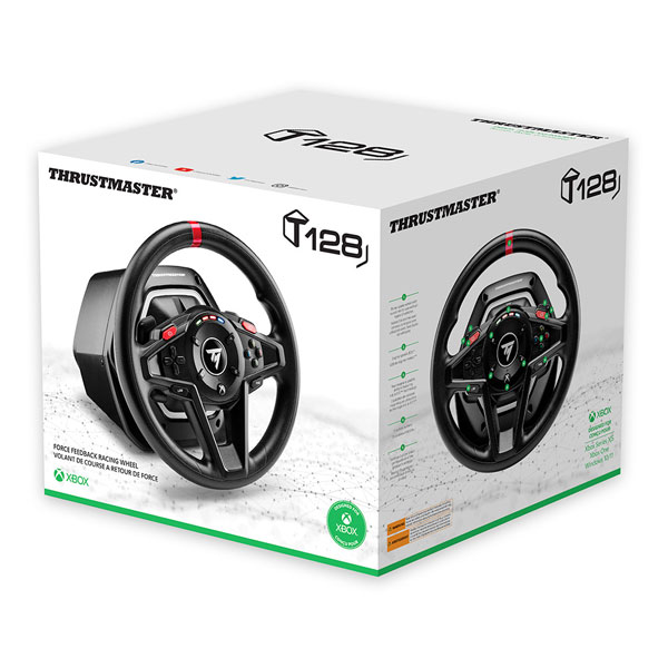 Thrustmaster T128 sada volantu a pedálů pro Xbox X|S/Xbox One/PC Thrustmaster T128 sada volantu a pedálů pro Xbox X|S/Xbox One/PC