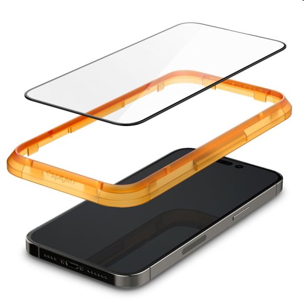 Tvrzené sklo Spigen tR Align Master pro Apple iPhone 14 Pro, 2 kusy