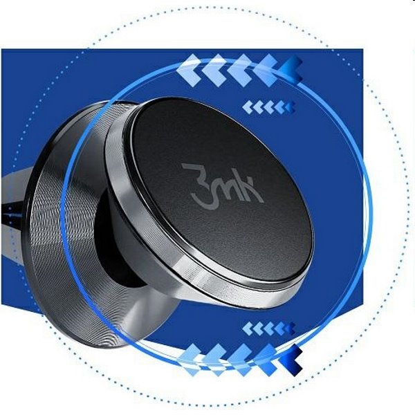 3mk Magnetický držák do ventilace, černý 3mk Magnetický držák do ventilace, černý