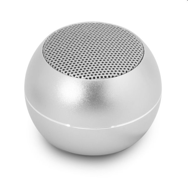 Guess Mini Bluetooth Speaker, stříbrný