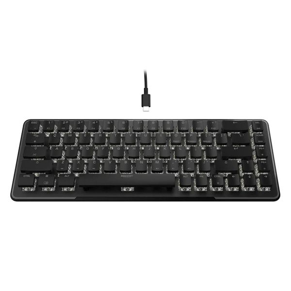 Roccat Vulcan II Mini, Herní klávesnice Red Switch, RGB LED, US layout, černá