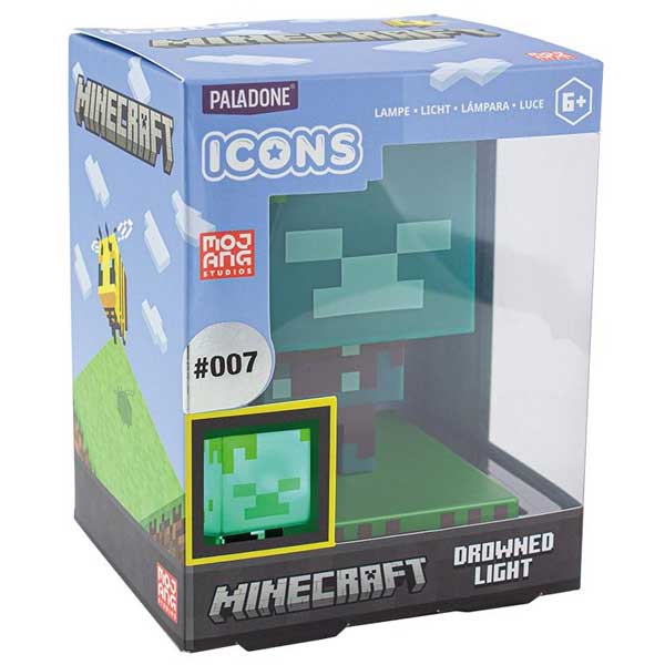 Lampa Drowned Zombie Icon Light BDP (Minecraft)