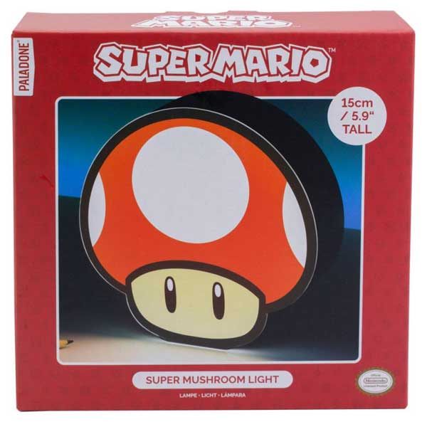 Lampa Super Mushroom Box Light (Super Mario)