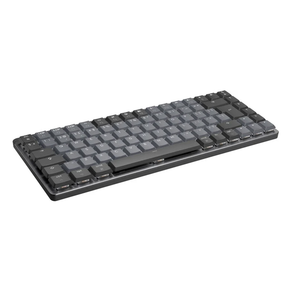 Logitech MX Mechanical Mini for Mac Minimalist Wireless Illuminated Keyboard - Space Grey - US INT'L