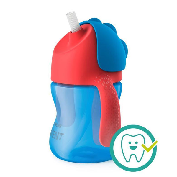 Philips Avent Hrnek 200 ml Bendy s ohebným brčkem chlapec Philips Avent Hrnek 200 ml Bendy s ohebným brčkem chlapec