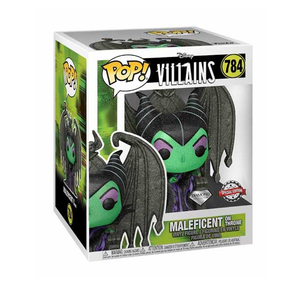 POP! Deluxe: Villains Malficent on Throne (Disney) Special Edition Diamond Collection