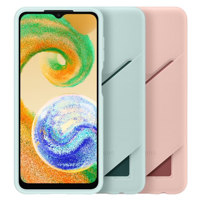 Pouzdro Card Slot Cover pro Samsung Galaxy A04s, green