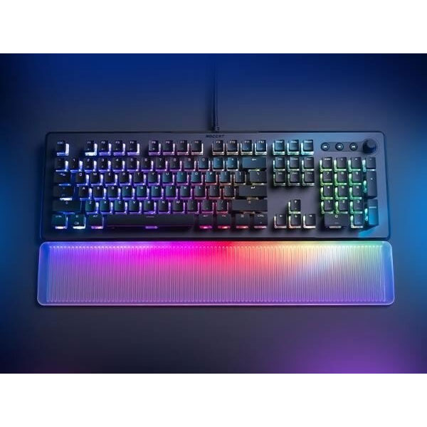 ROCCAT Vulcan II Max, Herní klávesnice Red Switch, RGB LED, US layout, black