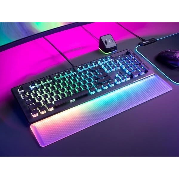 ROCCAT Vulcan II Max, Herní klávesnice Red Switch, RGB LED, US layout, black