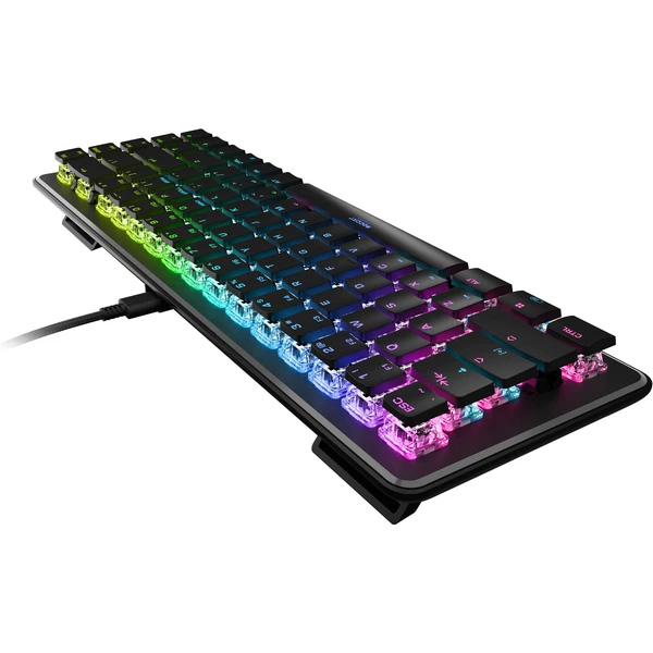 Roccat Vulcan II Mini, Herní klávesnice Red Switch, RGB LED, US layout, černá