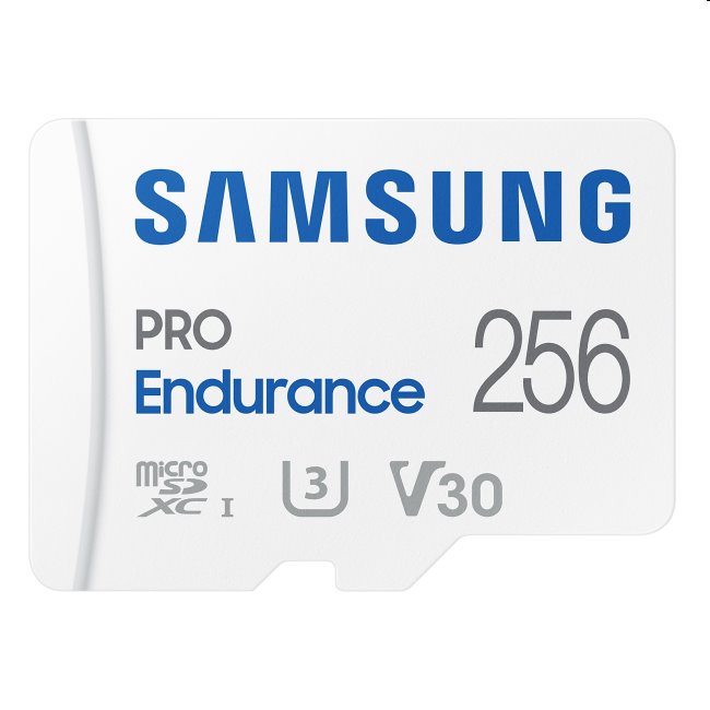 Samsung PRO Endurance Micro SDXC 256GB + SD adaptér Samsung PRO Endurance Micro SDXC 256GB + SD adaptér