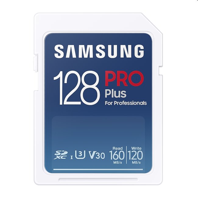 Samsung PRO Plus SDXC 128GB + USB adaptér