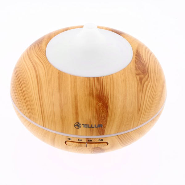 Tellur WiFi Smart aroma difuzér, 300 ml, LED, hnědý