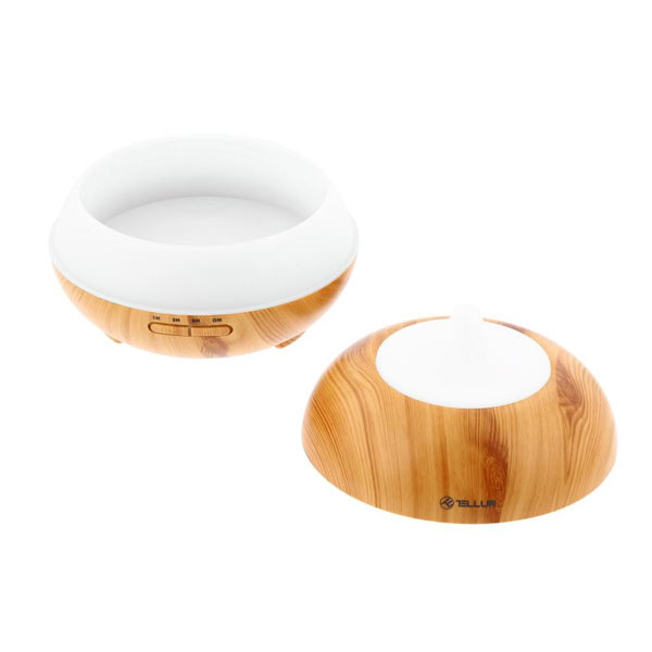 Tellur WiFi Smart aroma difuzér, 300 ml, LED, hnědý Tellur WiFi Smart aroma difuzér, 300 ml, LED, hnědý