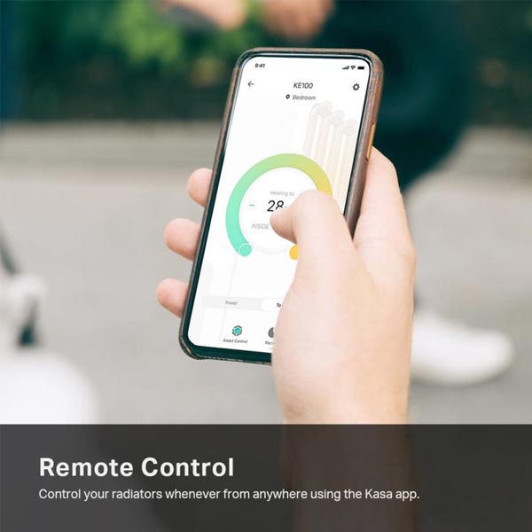 TP-Link Kasa Smart Termostatická radiatorová hlavice, sada TP-Link Kasa Smart Termostatická radiatorová hlavice, sada