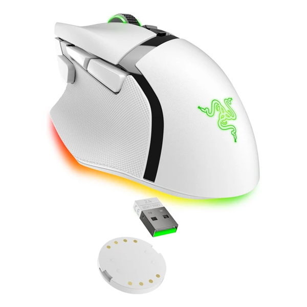 Bezdrátová herní myš Razer Basilisk V3 Pro, bílá