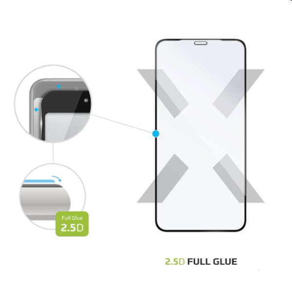 FIXED Full-Cover Ochranné tvrzené sklo pro Apple iPhone X/XS/11 Pro, černé