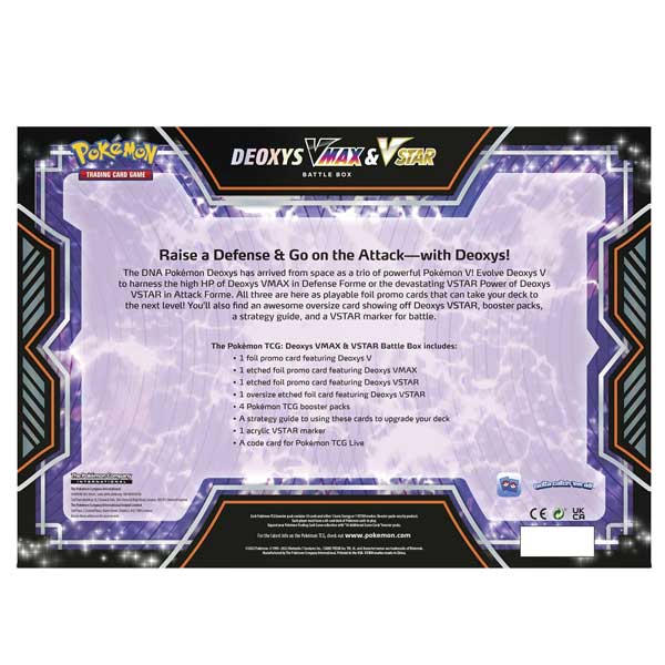 Kartová hra Pokémon TCG: Deoxys VMAX & VSTAR Battle Box (Pokémon) Kartová hra Pokémon TCG: Deoxys VMAX & VSTAR Battle Box (Pokémon)