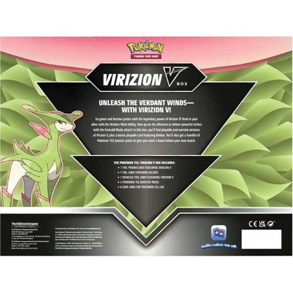 Kartová hra Pokémon TCG: Virizion October V Box (Pokémon)