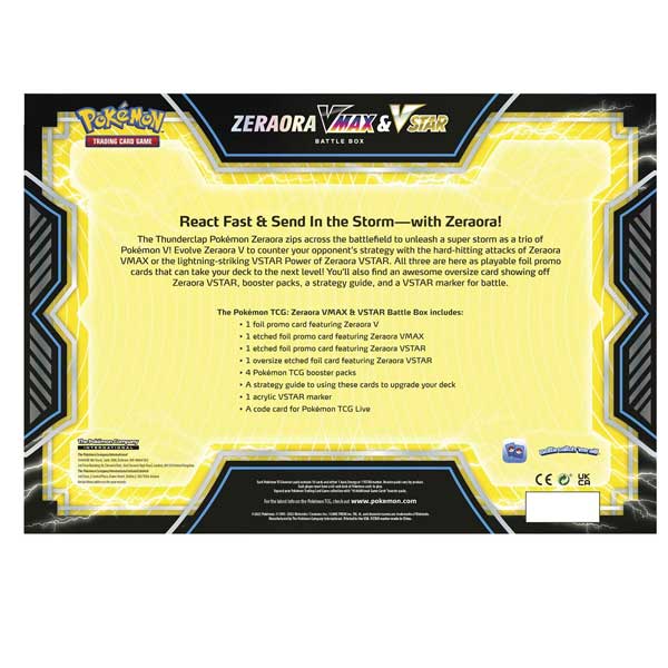 Kartová hra Pokémon TCG: Zeraora VMAX & VSTAR Battle Box (Pokémon) Kartová hra Pokémon TCG: Zeraora VMAX & VSTAR Battle Box (Pokémon)