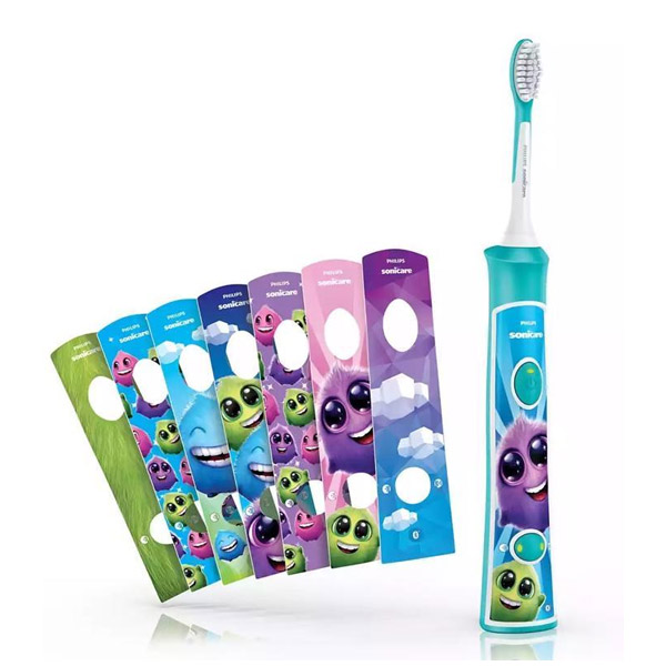 PHILIPS Zubní kartáček pro děti elektrická Sonicare zelená PHILIPS Zubní kartáček pro děti elektrická Sonicare zelená