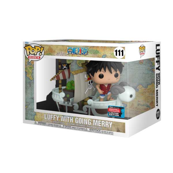 POP! Deluxe: Luffy with Going Merry (One Piece) 2022 Fall Convention Limited Edition)