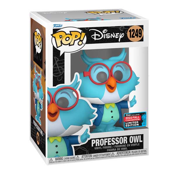 POP! Disney: Professor Owl 2022 Fall Convention Limited Edition POP! Disney: Professor Owl 2022 Fall Convention Limited Edition
