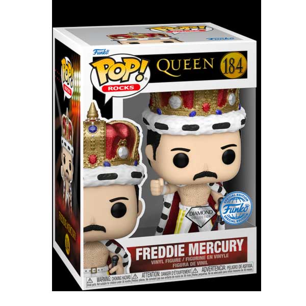 POP! Rocks: Freddie Mercury King (Queen) Diamond Special Edition POP! Rocks: Freddie Mercury King (Queen) Diamond Special Edition