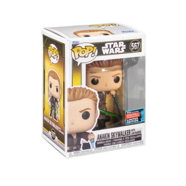 POP! Star Wars: Anakin Skywalkers Lightsabers 2022 Fall Convention Limited Edition POP! Star Wars: Anakin Skywalkers Lightsabers 2022 Fall Convention Limited Edition