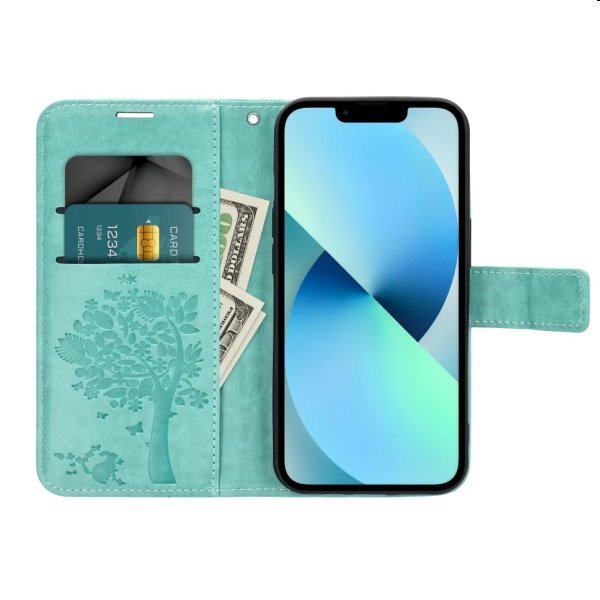 Pouzdro MEZZO Book tree pro Xiaomi Redmi Note 11 PRO/11 PRO 5G, zelené Pouzdro MEZZO Book tree pro Xiaomi Redmi Note 11 PRO/11 PRO 5G, zelené