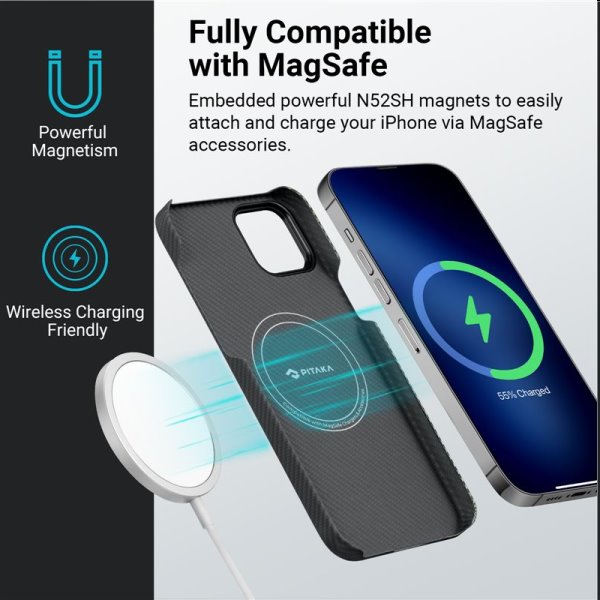 Pouzdro Pitaka Fusion Weaving MagEZ Case 3 pro Apple iPhone 14 Pro, rhapsody Pouzdro Pitaka Fusion Weaving MagEZ Case 3 pro Apple iPhone 14 Pro, rhapsody