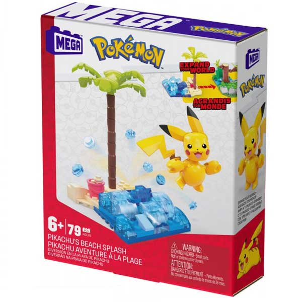 Stavebnice Mega Bloks Beach Blast Pikachu (Pokémon)