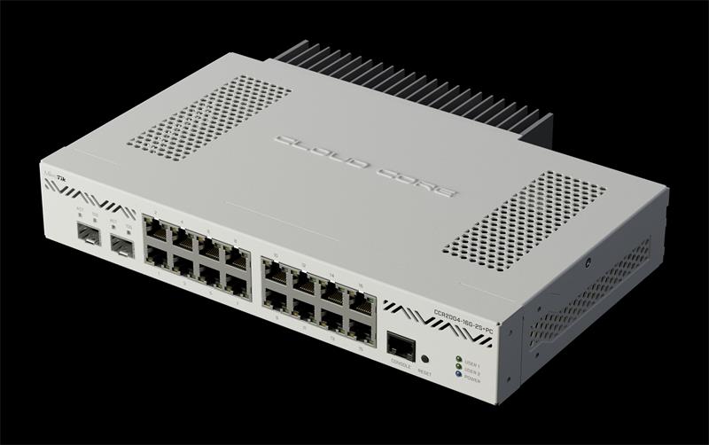 MIKROTIK RouterBOARD Cloud Core Router CCR2004-16G-2S+PC + L6 (1, 2GHz; 4 GB RAM; 16xGLAN; 2x SFP+; dual PSU) rack MIKROTIK RouterBOARD Cloud Core Router CCR2004-16G-2S+PC + L6 (1, 2GHz; 4 GB RAM; 16xGLAN; 2x SFP+; dual PSU) rack
