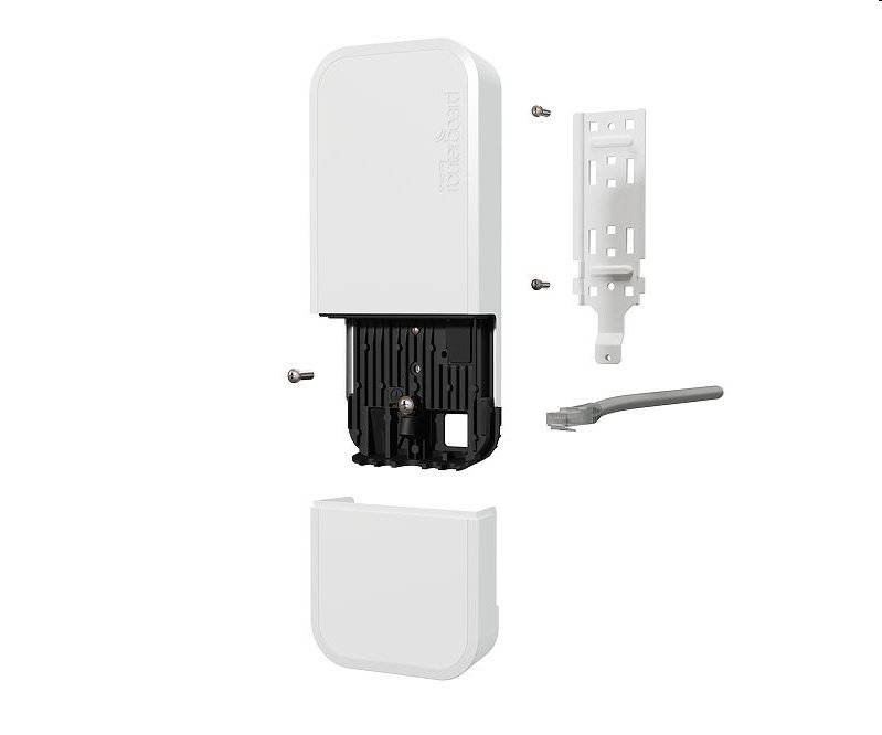 MIKROTIK RouterBOARD wAPG-5HacD2HnD + L4 (716 MHz, 128 MB RAM, 2xGLAN, 1x 802.11ac) outdoor