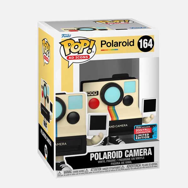 POP! Ad Icons: Polaroid Camera 2022 Fall Convention Limited Edition