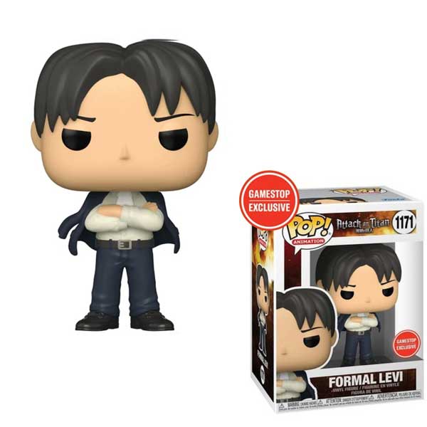 POP! Animation: Formal Levi (Attack on Titan) Gamestop Exclusive POP! Animation: Formal Levi (Attack on Titan) Gamestop Exclusive