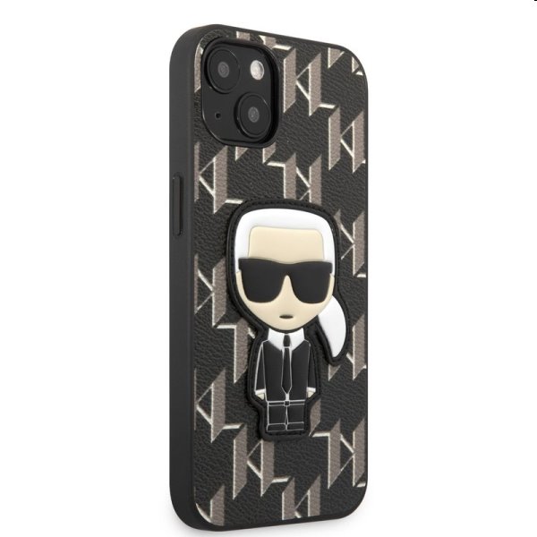 Puzdro Karl Lagerfeld Monogram Ikonik pro Apple iPhone 13 mini, černé Puzdro Karl Lagerfeld Monogram Ikonik pro Apple iPhone 13 mini, černé