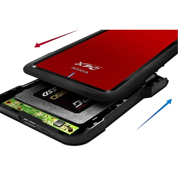 ADATA EX500 externí box pro HDD SSD 2,5"