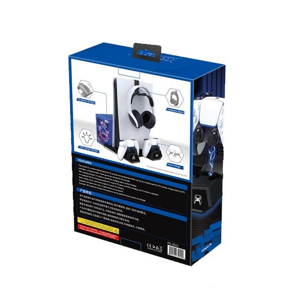 Dokovací stanice iPega P5023 pro PlayStation 5, Dualsense a Pulse 3D Dokovací stanice iPega P5023 pro PlayStation 5, Dualsense a Pulse 3D