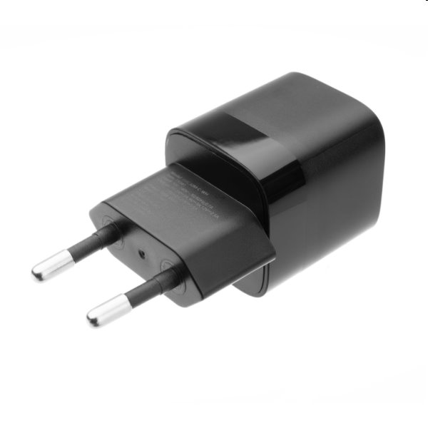 FIXED Síťová mini nabíječka USB-C, PD, 30W, černá