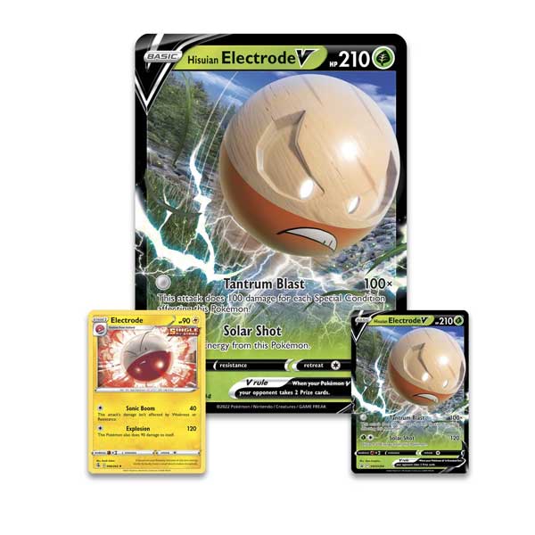 Kartová hra Pokémon TCG: Hisuian Electrode November V Box Kartová hra Pokémon TCG: Hisuian Electrode November V Box